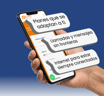 Celular con mensajes